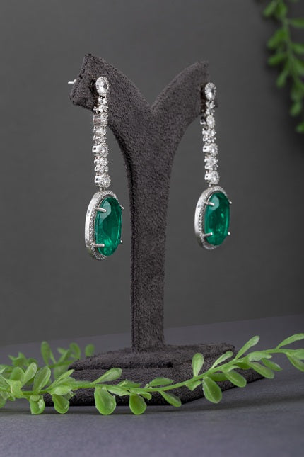 CUBIC ZIRCONIA EARRINGS