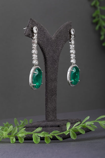 CUBIC ZIRCONIA EARRINGS