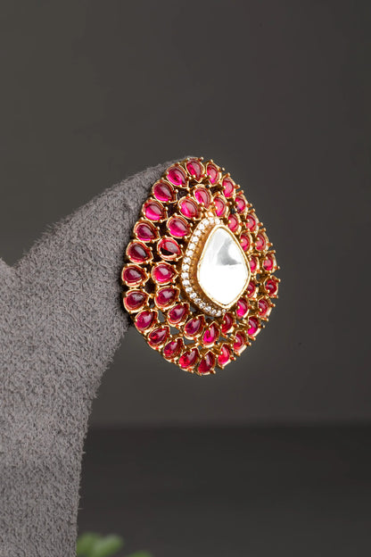EAR STUDS / INDO WESTERN / KUNDAN POLKI EARRINGS