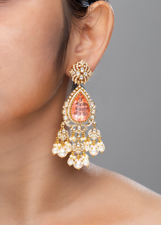 KUNDAN POLKI / INDO WESTERN EARRINGS