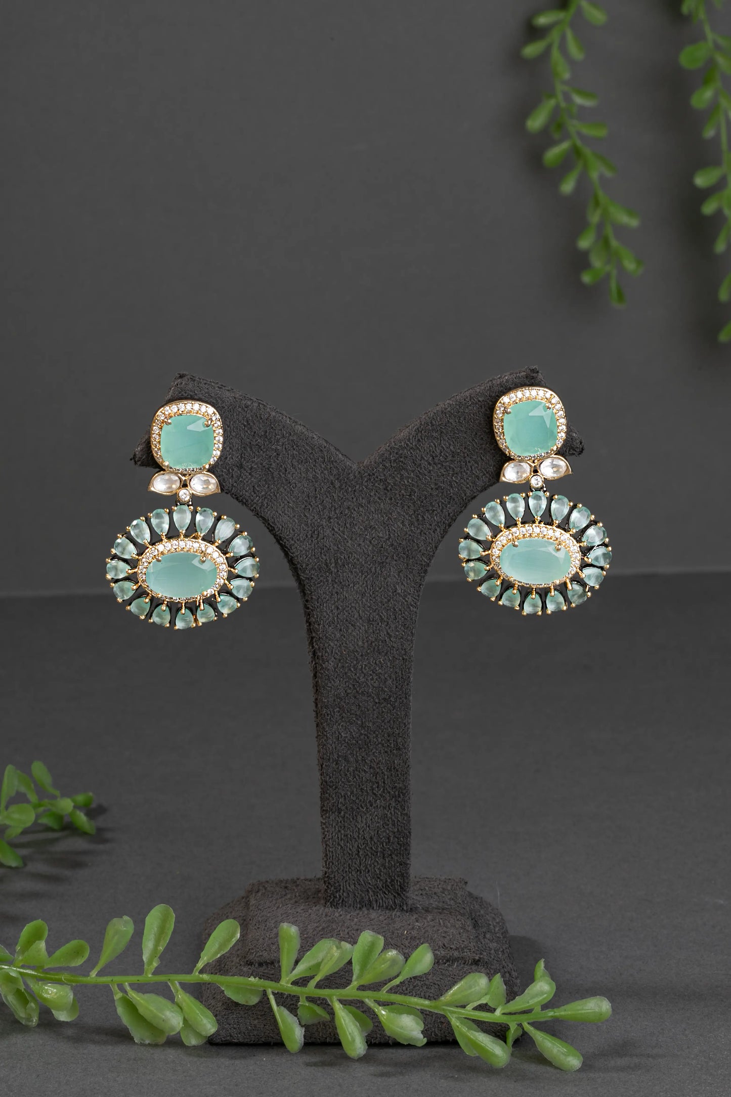 KUNDAN POLKI / INDO WESTERN EARRINGS