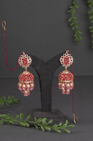 INDO WESTERN /CUBIC ZIRCONIA / JHUMKAS