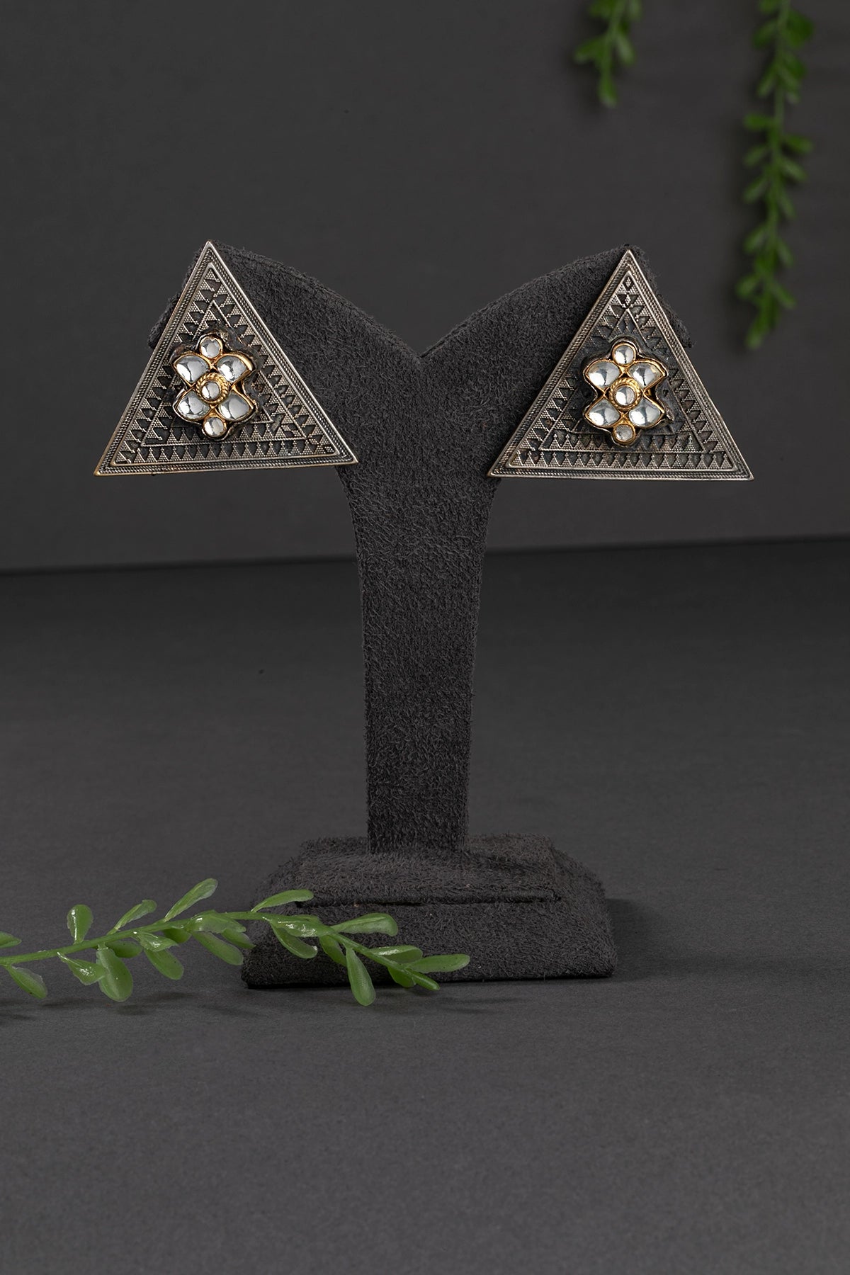 OXIDISED EARRINGS/ INDO WESTERN EARRINGS/JHUMKA