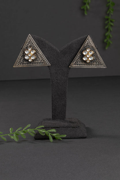 OXIDISED EARRINGS/ INDO WESTERN EARRINGS/JHUMKA