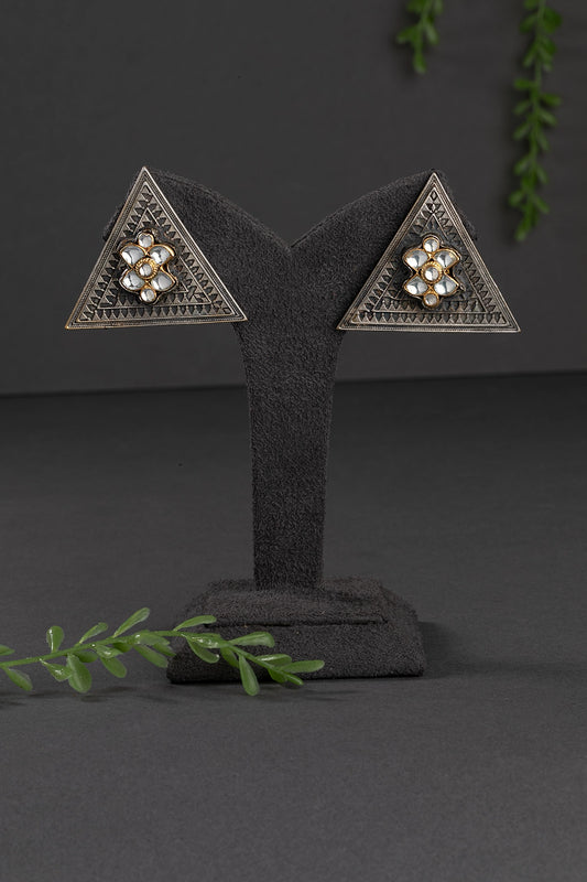 OXIDISED EARRINGS/ INDO WESTERN EARRINGS/JHUMKA