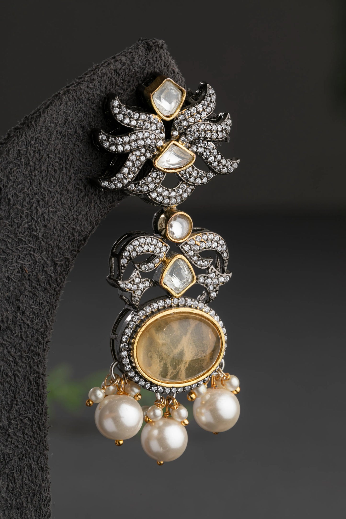 KUNDAN POLKI / INDO WESTERN EARRINGS