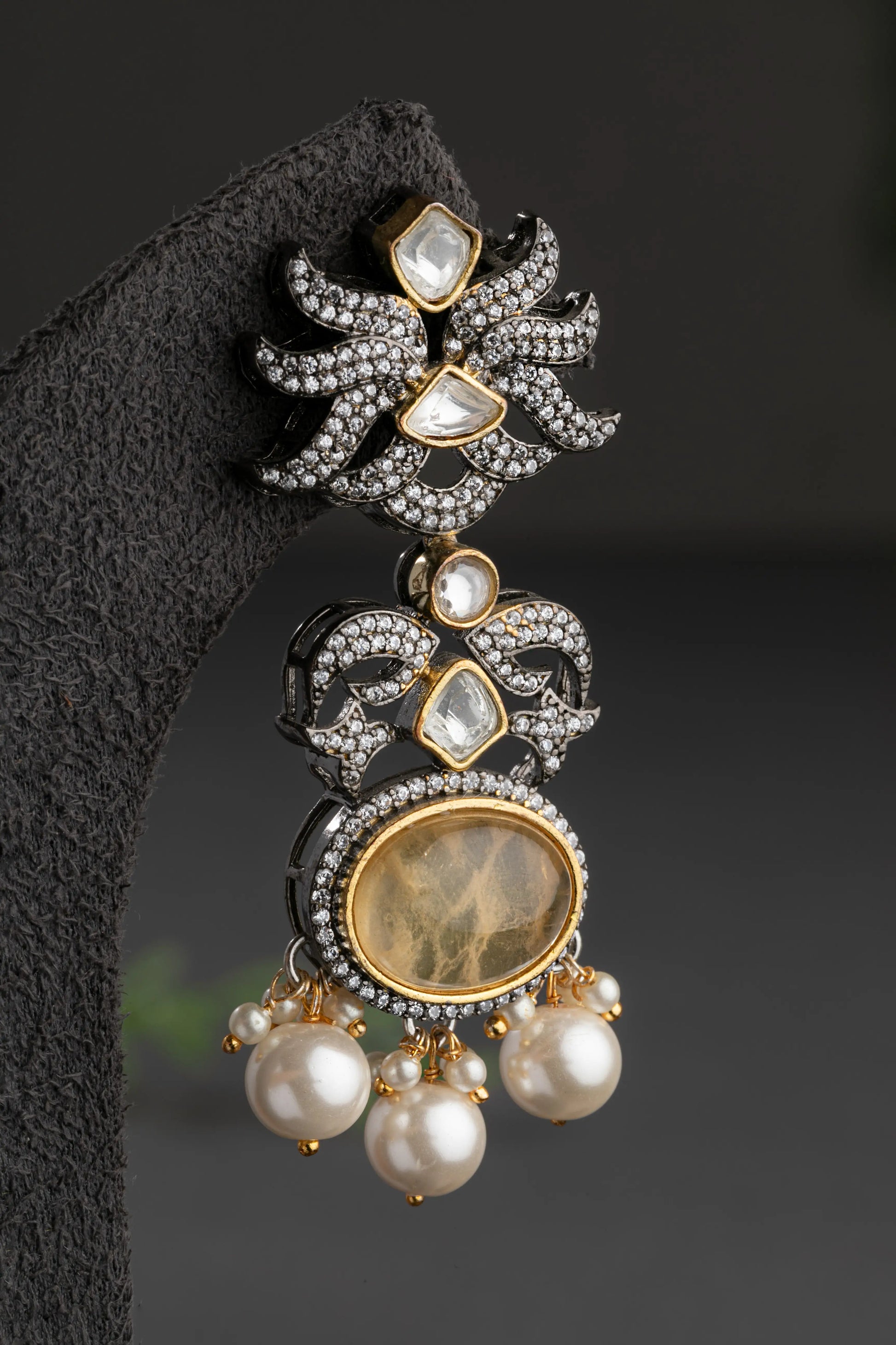 KUNDAN POLKI / INDO WESTERN EARRINGS