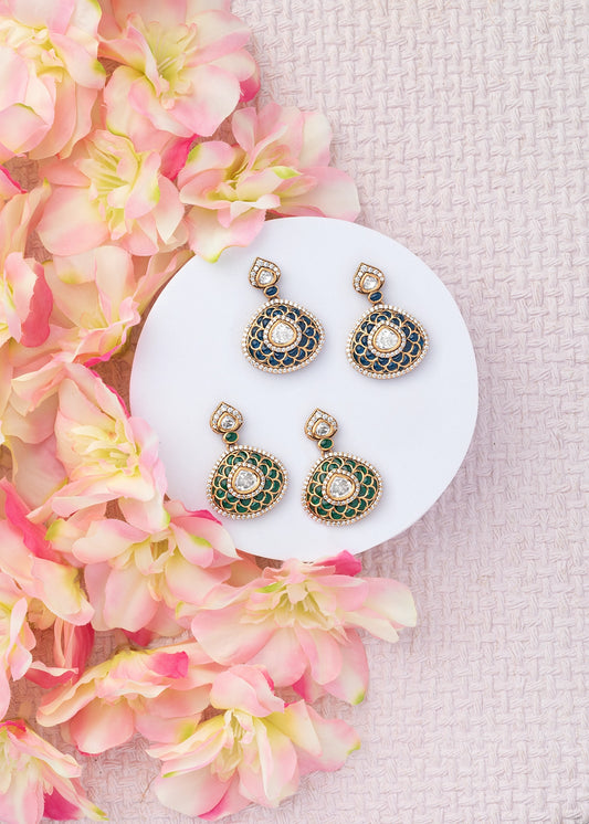 KUNDAN POLKI / INDO WESTERN EARRINGS
