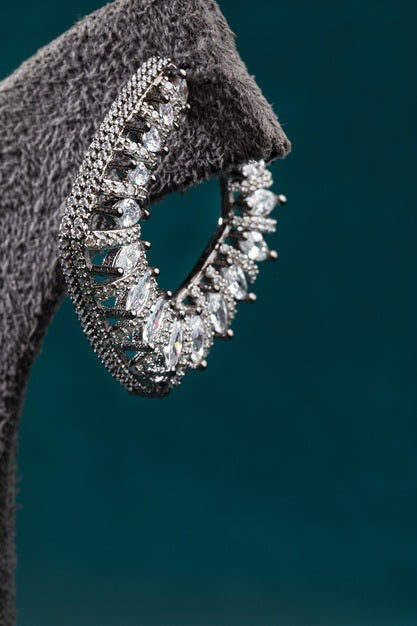 CUBIC ZIRCONIA EARRINGS