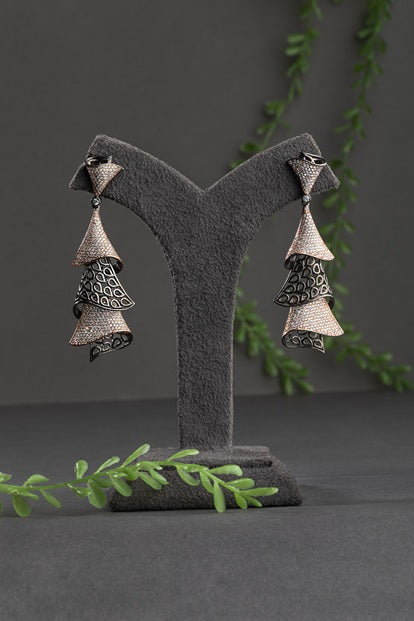 CUBIC ZIRCONIA EARRINGS