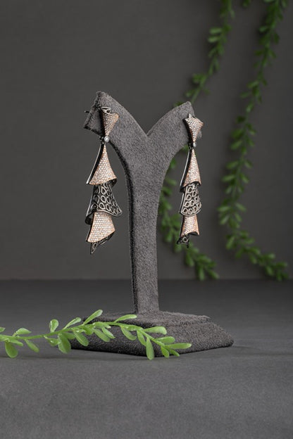 CUBIC ZIRCONIA EARRINGS