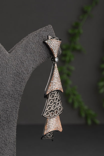 CUBIC ZIRCONIA EARRINGS