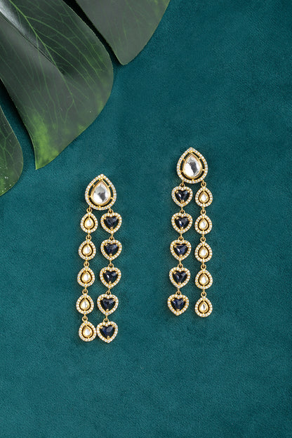CUBIC ZIRCONIA / INDO WESTERN EARRINGS
