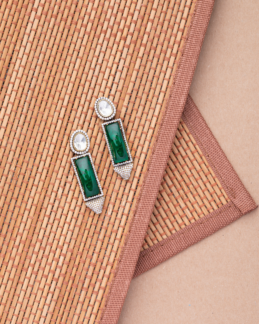 KUNDAN POLKI / INDO WESTERN EARRINGS