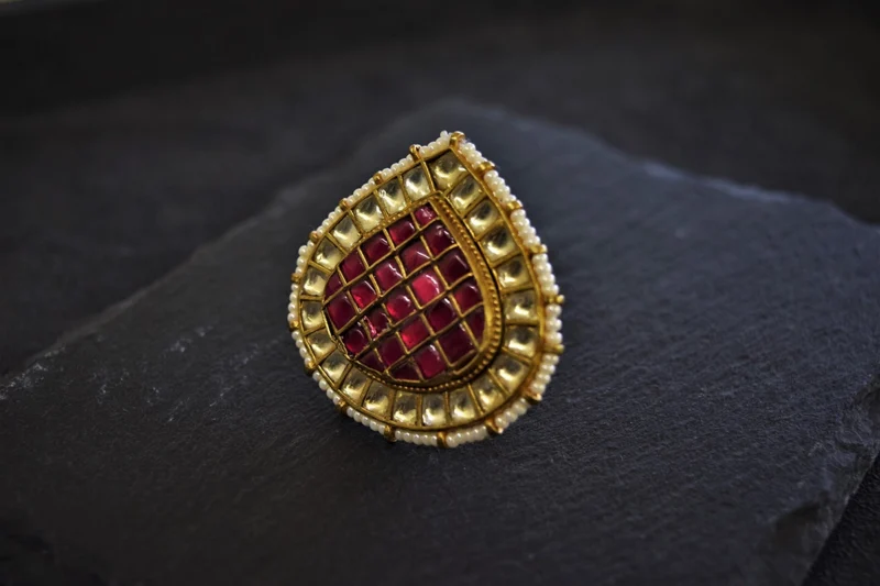 COCKTAIL / INDOWESTERN / KUNDAN RINGS - Image 6