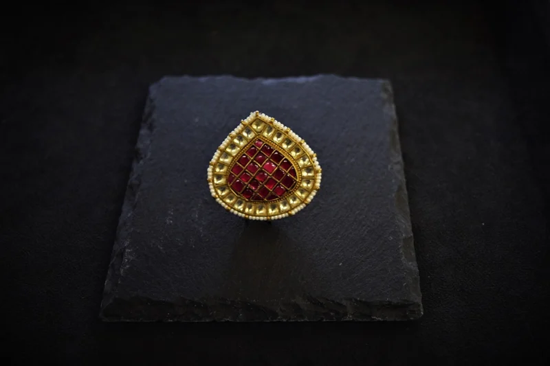 COCKTAIL / INDOWESTERN / KUNDAN RINGS - Image 5