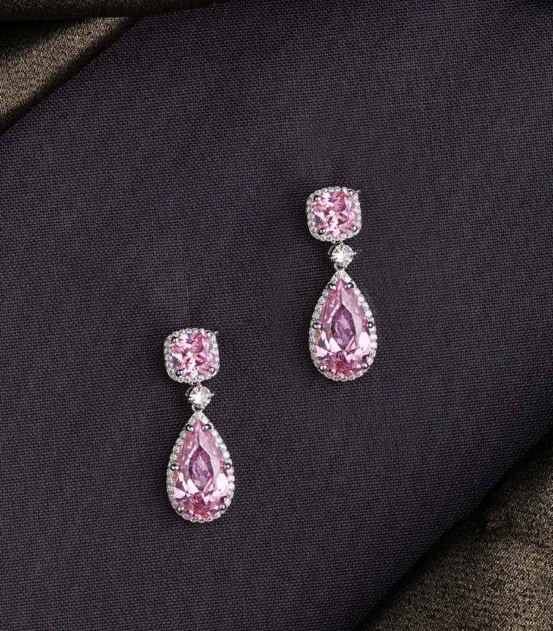 EAR STUDS /  CUBIC ZIRCONIA