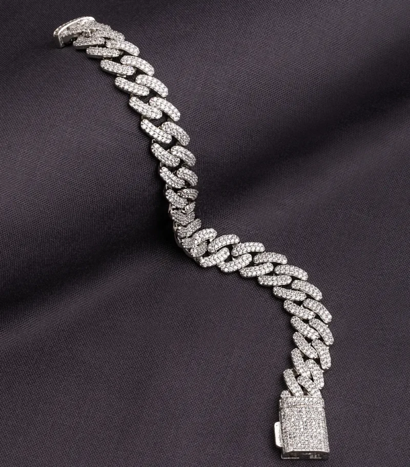 CUBIC ZIRCONIA TENNIS BRACELET - Image 3