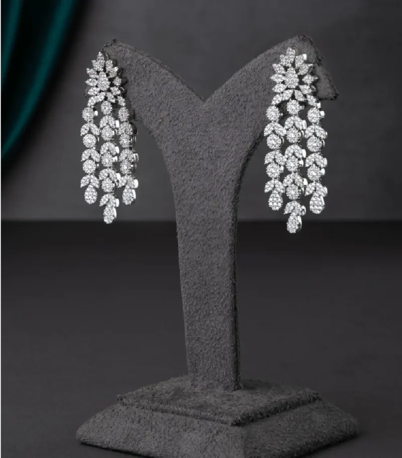 CUBIC ZIRCONIA NECKLACE / BRIDAL - Image 3