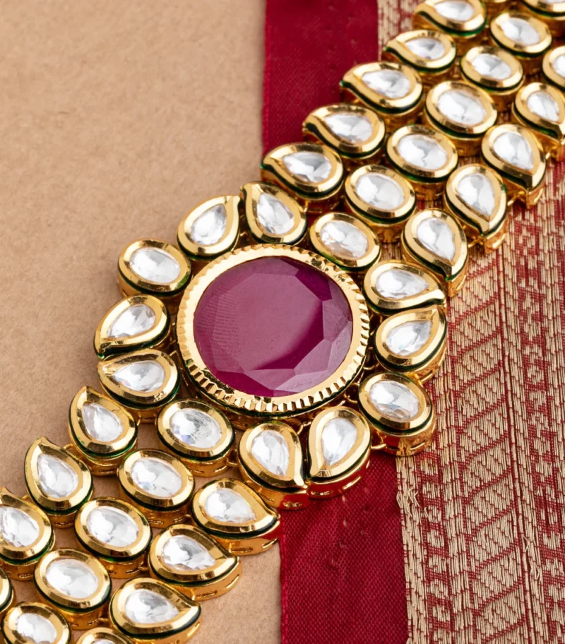 KUNDAN POLKI BRACELET - Image 3