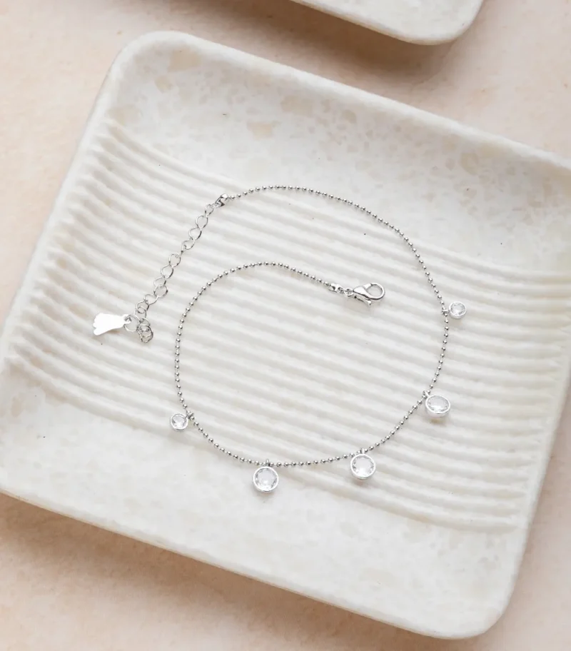 CUBIC ZIRCONIA ANKLET - Image 3