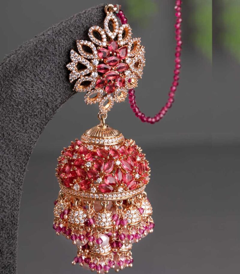 INDO WESTERN /CUBIC ZIRCONIA / JHUMKAS