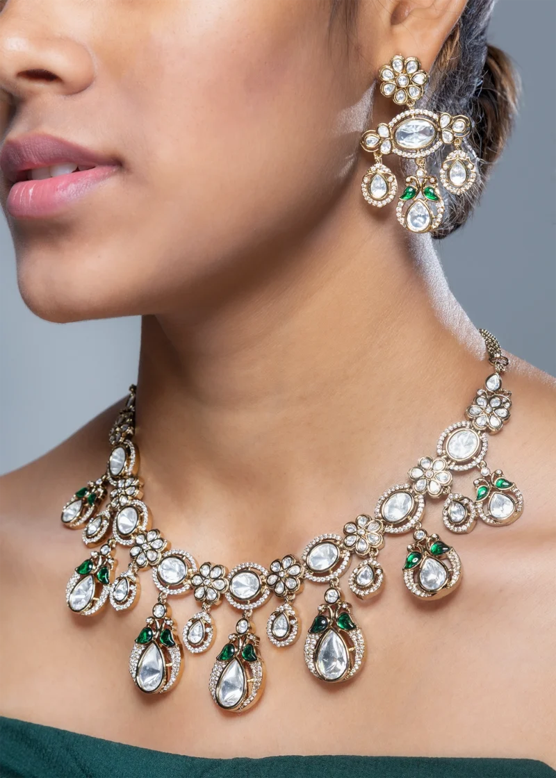 KUNDAN NECKLACE / INDO WESTERN NECKALCE / BRIDAL