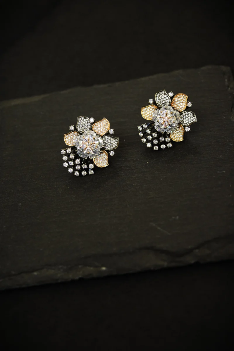 EAR STUDS / INDO WESTERN / KUNDAN POLKI EARRINGS