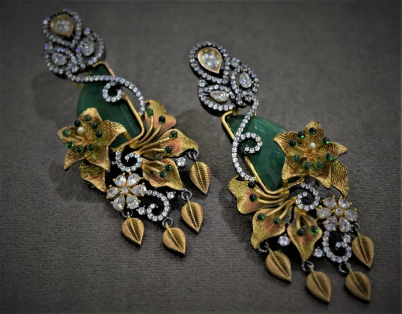 INDO WESTERN EARRINGS - Image 2