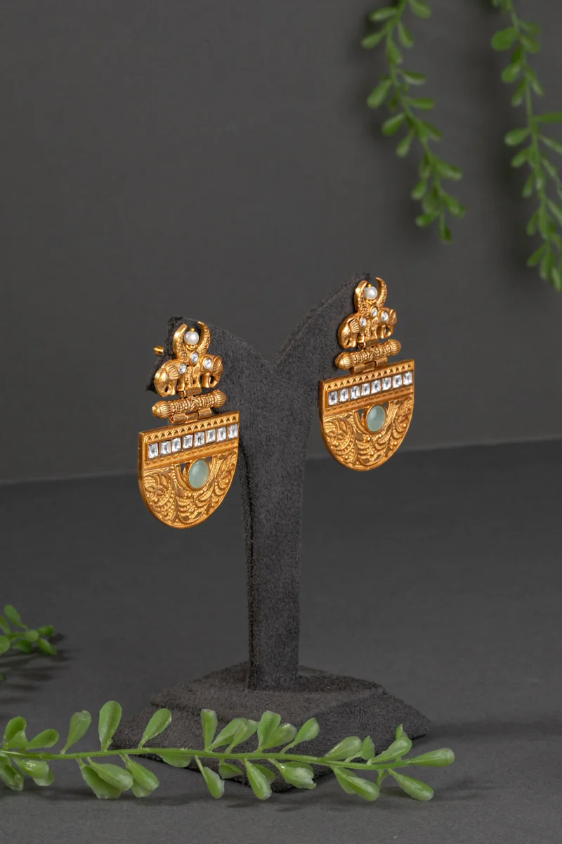 INDO WESTERN EARRINGS - Image 3