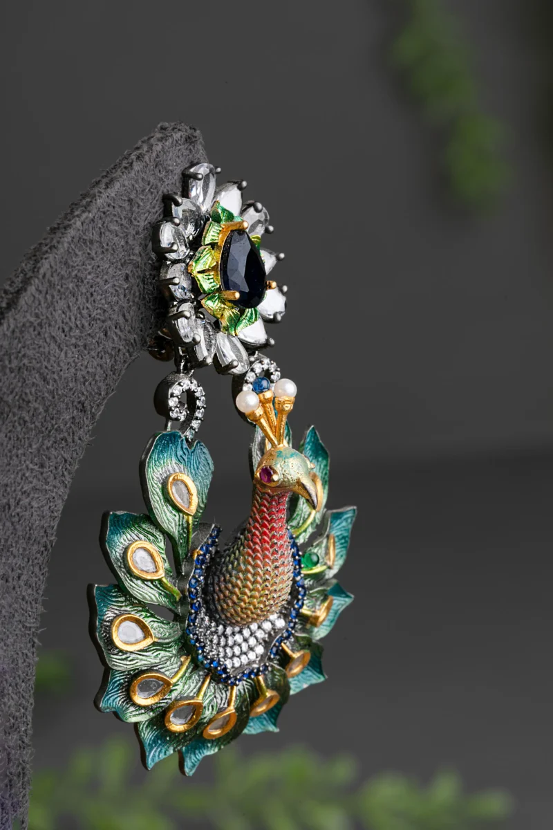 INDO WESTERN EARRINGS - Image 2