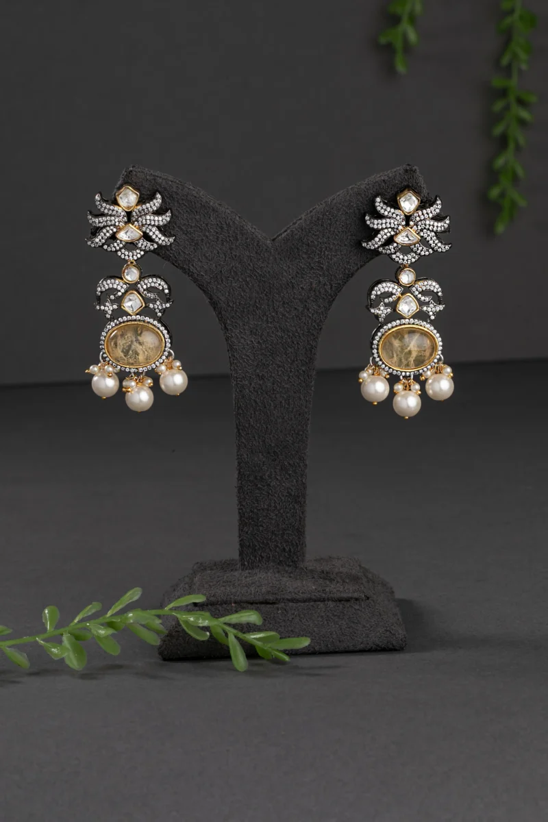 KUNDAN POLKI / INDO WESTERN EARRINGS