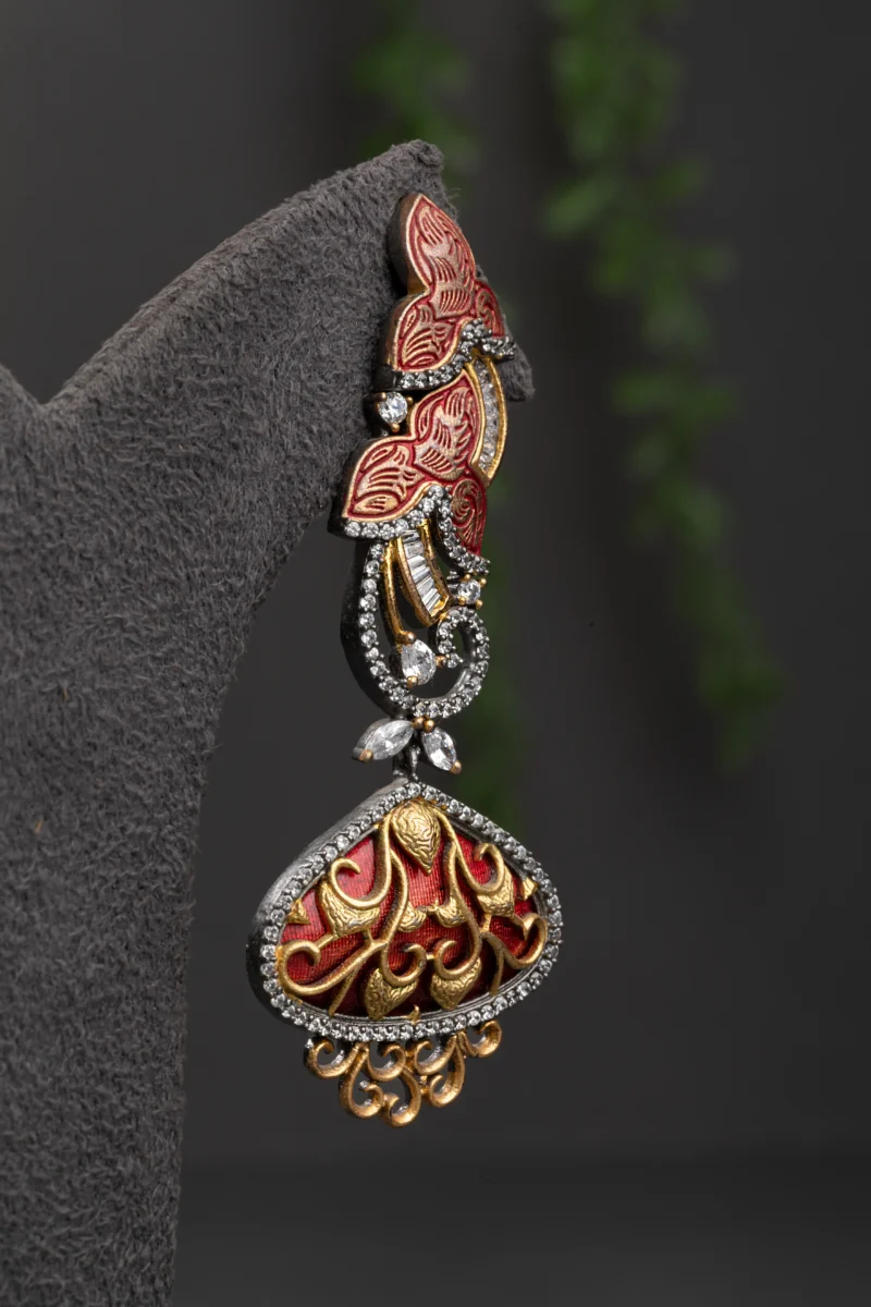 INDO WESTERN EARRINGS - Image 3