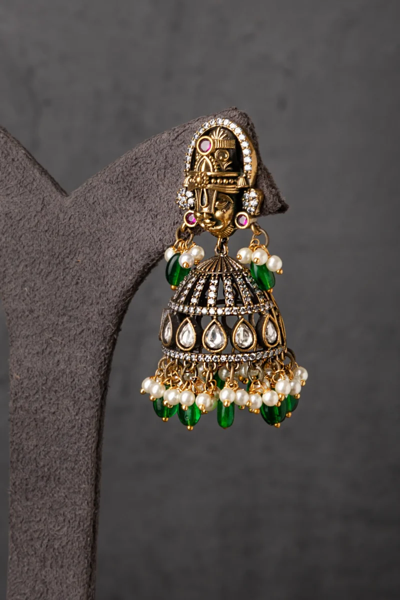 Indo western / Kundan Polki / Temple - Image 2